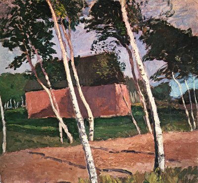 Worpsweder Landschaft von Paula Modersohn Becker